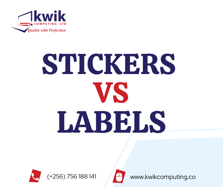 Stickers VS Labels The Real Difference between Labels and Stickers